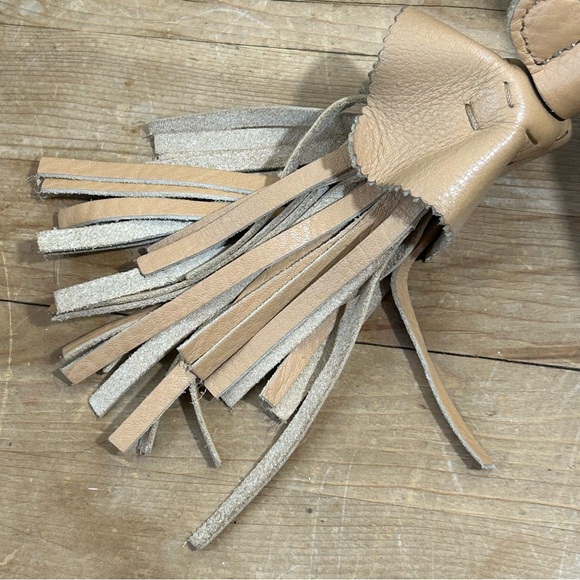 Linea Pelle Leather Patchwork Two Way Bag - Picture 8 of 13